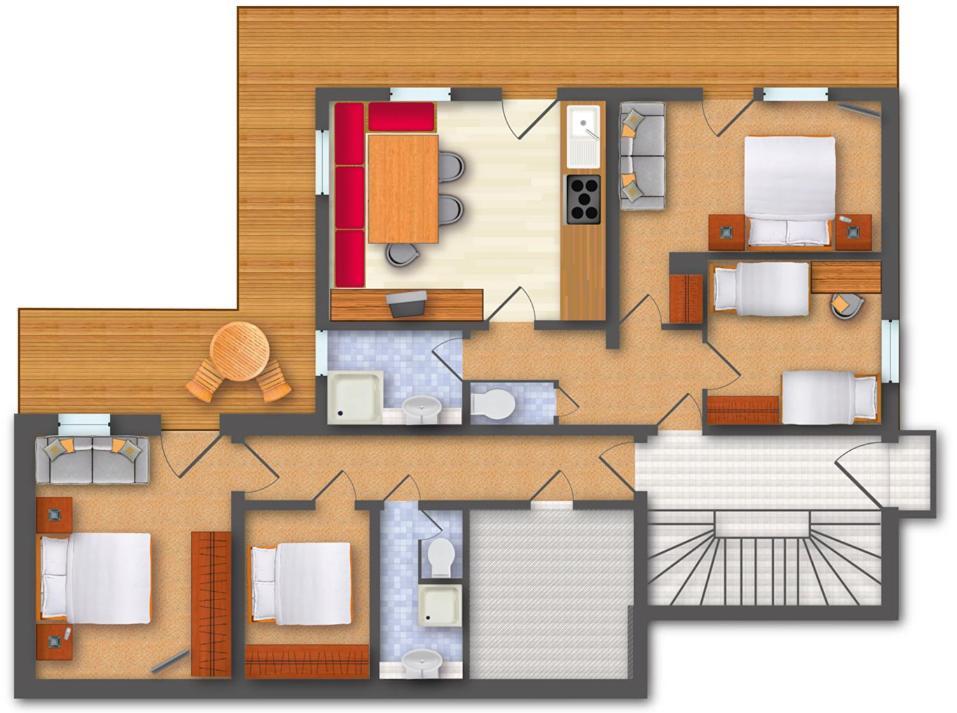Landhaus Alpenjäger Hainzenberg Exterior foto